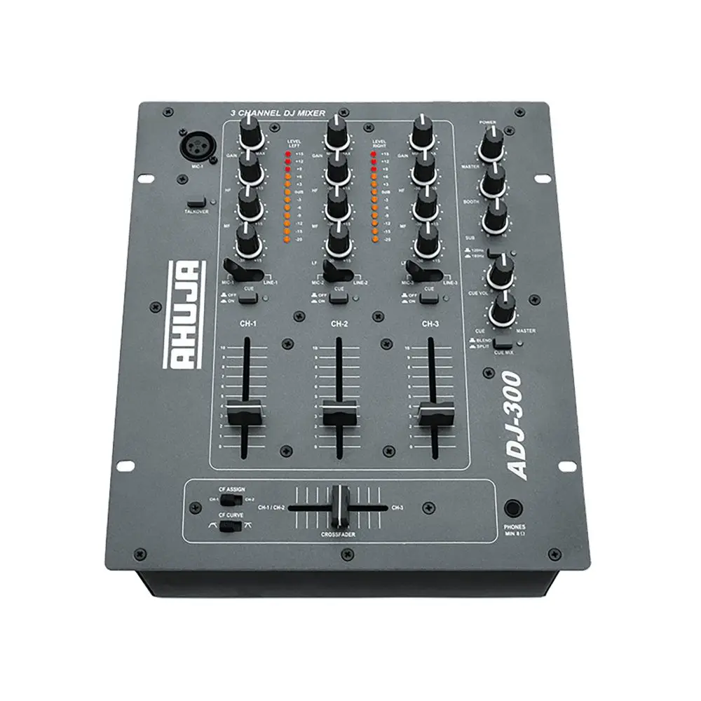 Ahuja ADJ-300 DJ Mixer 1 Ahuja PA System Supplier in Bangladesh | Ahuja Bangladesh Ahuja PA BD