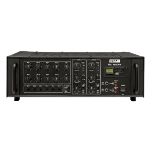 Ahuja TZA-4000®DPM 400 WATTS WITH BUILT-IN DIGITAL PLAYER 2 ZONE PA MIXER AMPLIFIER