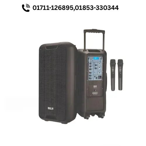 ASPIRE-208 Ahuja Wireless Bluetooth, USB, Portable PA Amplifier 55 Watt PA Speaker