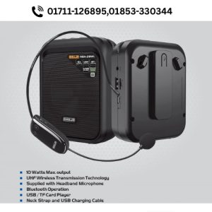NBA-28WL Ahuja NECKBAND Porrable PA System with Wireless Microphone