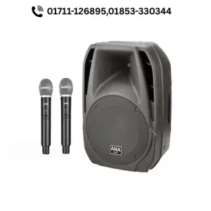 XPA-1520DP Ahuja Portable PA System with USB Input Professional Sound Anywhere