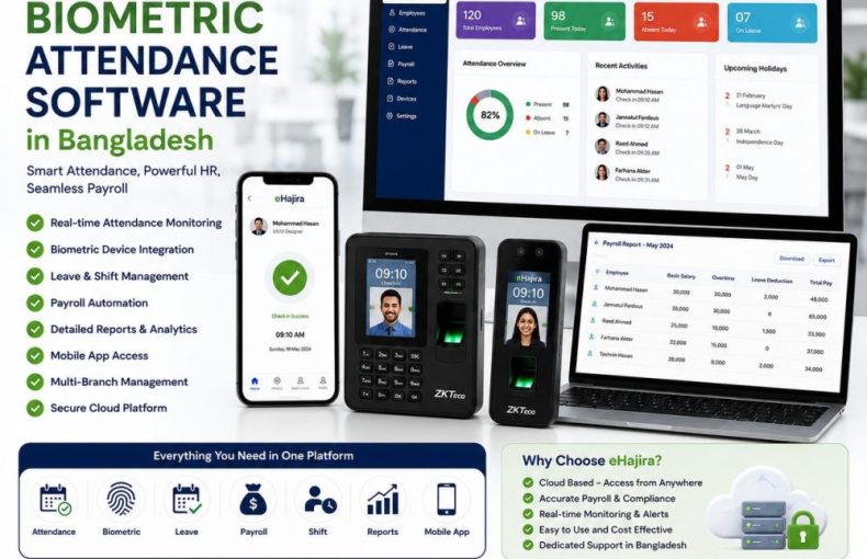 Why Every Business in Bangladesh Needs Biometric Attendance Software in 2026